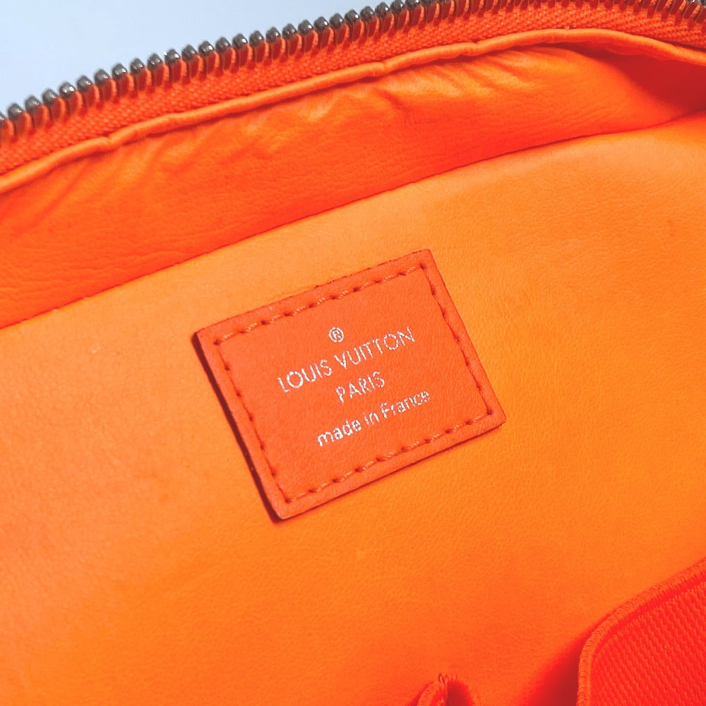 LOUIS VUITTON N23348 ダミエ・アンフィニ トゥルーストワレット セカンドバッグ クラッチバッグ メイクポーチ 化粧ポーチ ポーチ ダミエアンフィニレザー ユニセックス オレンジ