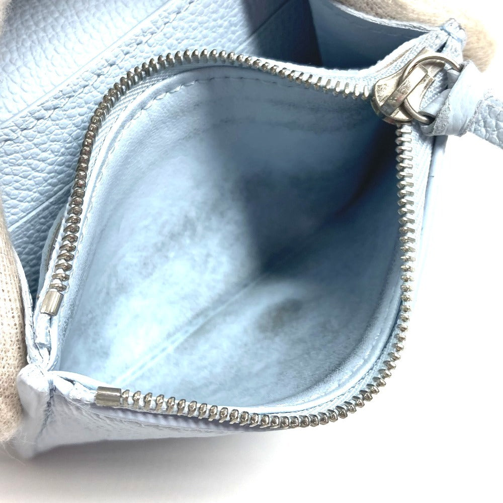 LOUIS VUITTON M83641 モノグラムアンプラント ポルトモネ・ロザリ コンパクトウォレット 2つ折り財布 モノグラムアンプラントレザー レディース ウォッシュドブルー ブルー - brandshop-reference