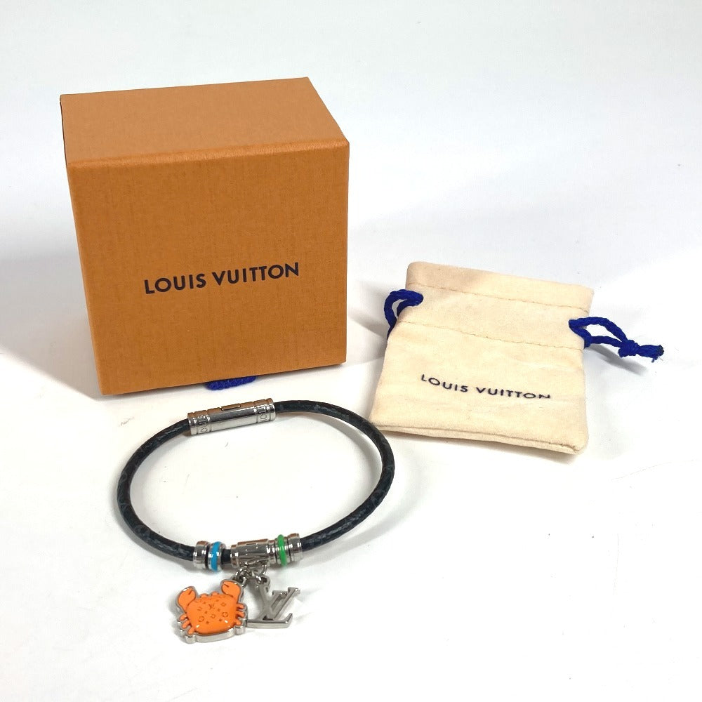 LOUIS VUITTON M8822E モノグラムエクリプス ブレスレット・キープ イット クラブ アクセサリー ブレスレット モノグラムエクリプスキャンバス メンズ ブラック