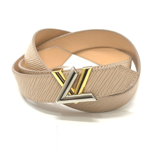 LOUIS VUITTON M9362 サンチュールツイスト LVバックル スリムベルト ファッション小物 ベルト エピレザー レディース ベージュ