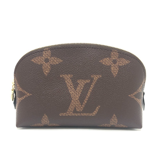 LOUIS VUITTON M11249 ポシェット・コスメティック PM ポーチ メイクポーチ 化粧ポーチ モノグラムリバースキャンバス レディース ブラウン