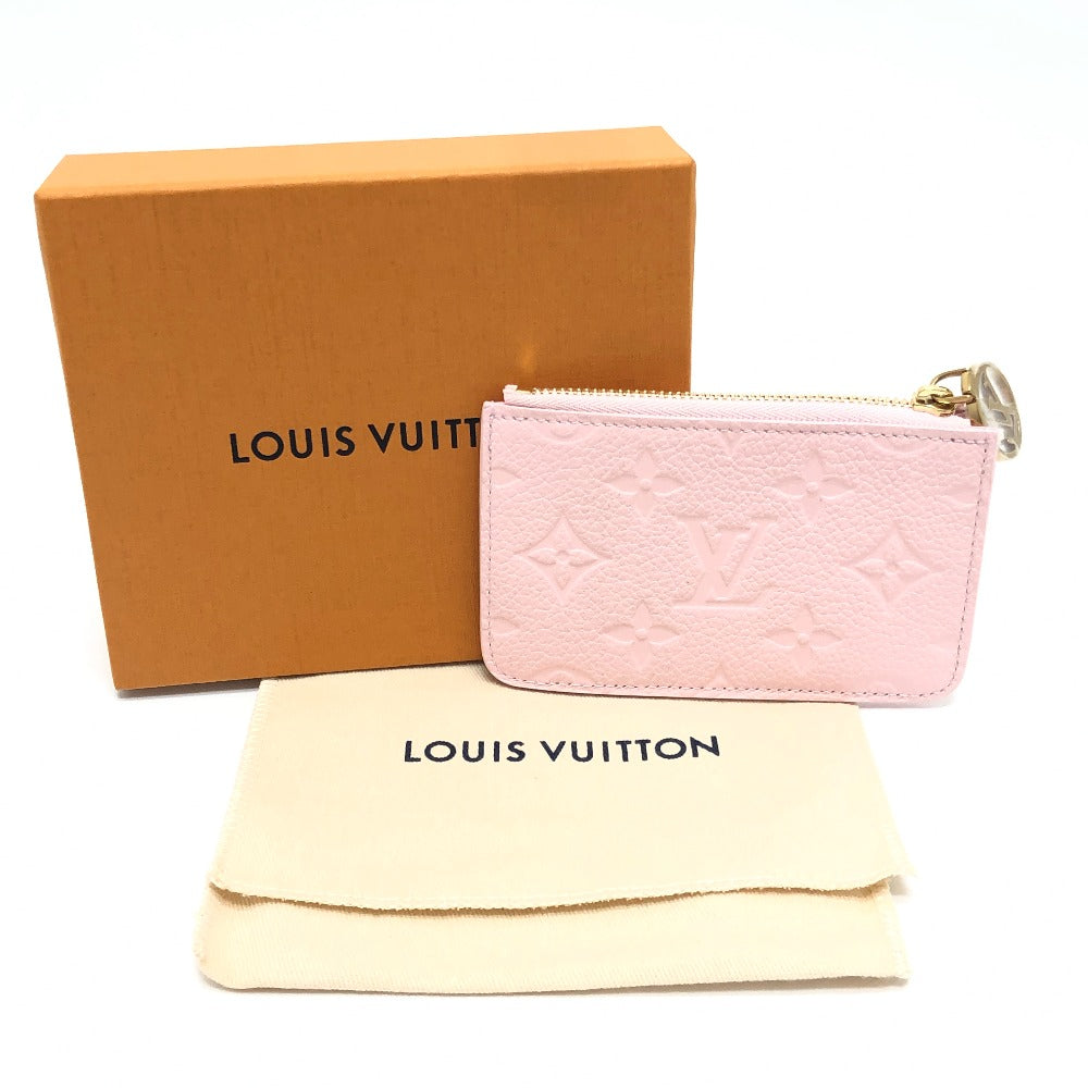 LOUIS VUITTON M28974 カードケース ポルト カルト・ロミー 小銭入れ カードケース モノグラムアンプラントレザー レディース コンフェッティピンク ピンク