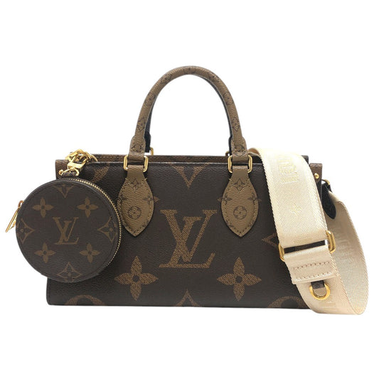 LOUIS VUITTON M46653 On the Go EW Bag 2WAY Shoulder Bag Crossbody Pochette Hand Bag MonogramCanvas Black Used