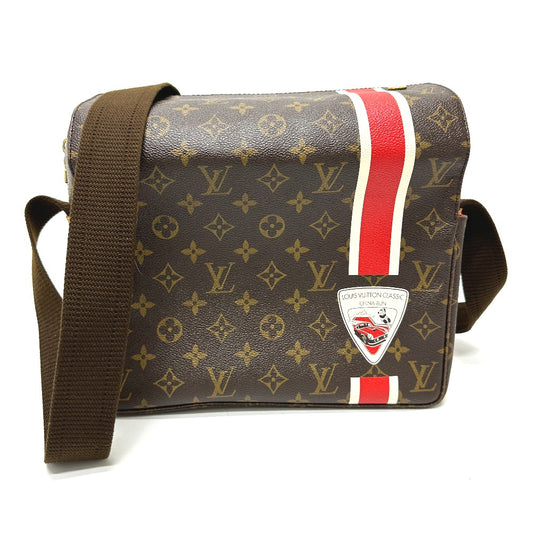 LOUIS VUITTON M41431 Monogram China Run Naviglio 2008 Limited Edition Shoulder Bag in Monogram Canvas, Unisex, Brown