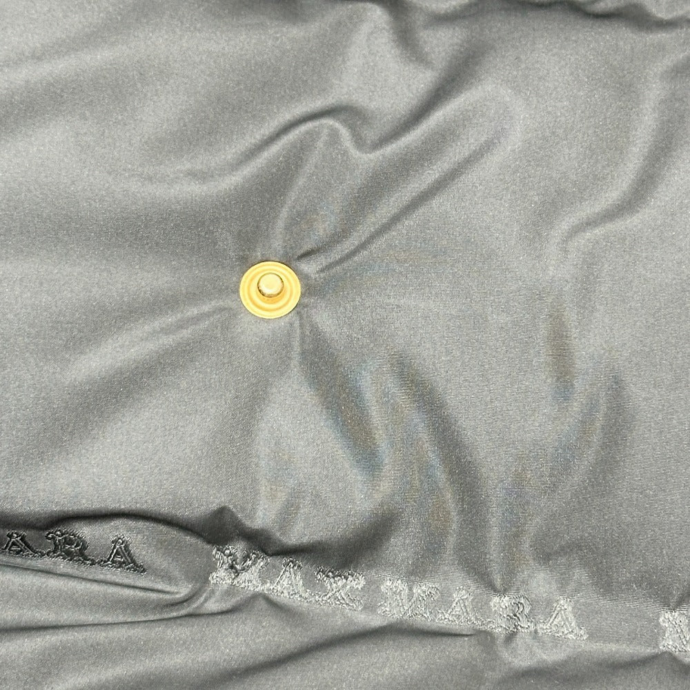 MAX MARA 149603266 アパレル アウター ロングコート FRISIA テディ ロング QRコード付 ファー ダウン ダウンコート ポリエステル レディース ダークグレー グレー