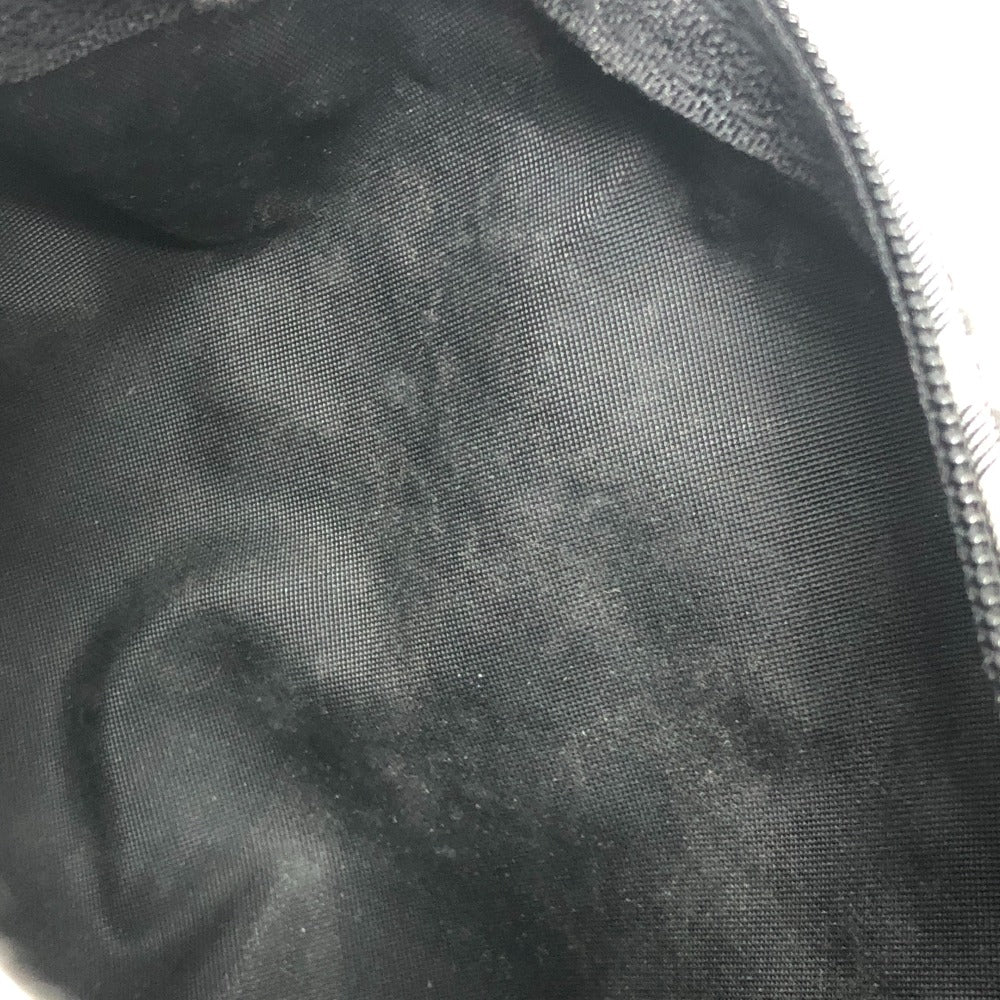 BURBERRY London Check pattern Cosmetics Pouch Pouch Canvas Black Used