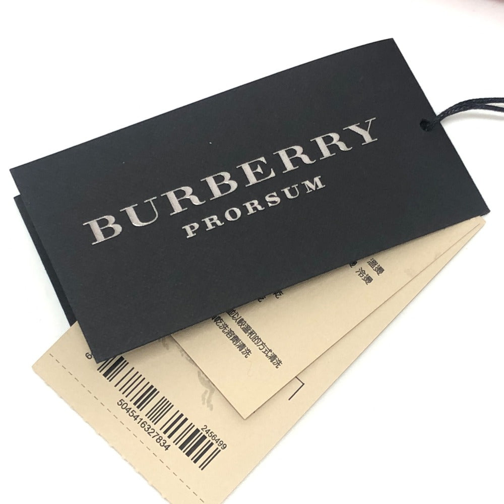 BURBERRY Prorsum プロ―サム チェック柄 防寒具 ファッション小物 ショート マフラー カシミヤ レディース レッド
