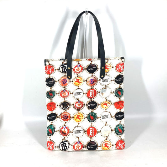 BURBERRY 8022365 ロゴ トートバッグ カバン 縦型 ショルダーバッグ ナイロン/レザー ユニセックス マルチカラー - brandshop-reference