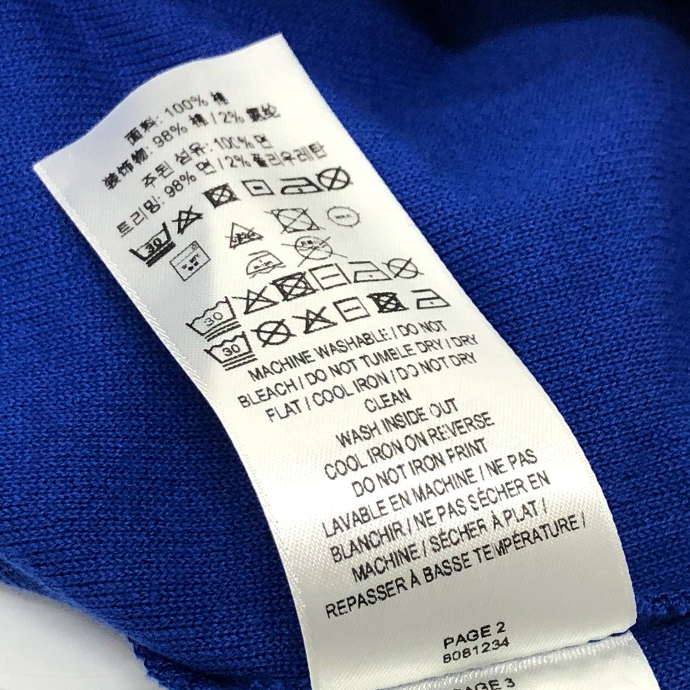 BURBERRY 8081234 アパレル トップス LIGHT BLUE パイル 半袖Tシャツ コットン メンズ - brandshop-reference