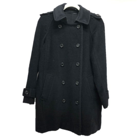 BURBERRY London Apparel Outerwear Coat Button Trench Coat Cotton Women's Black