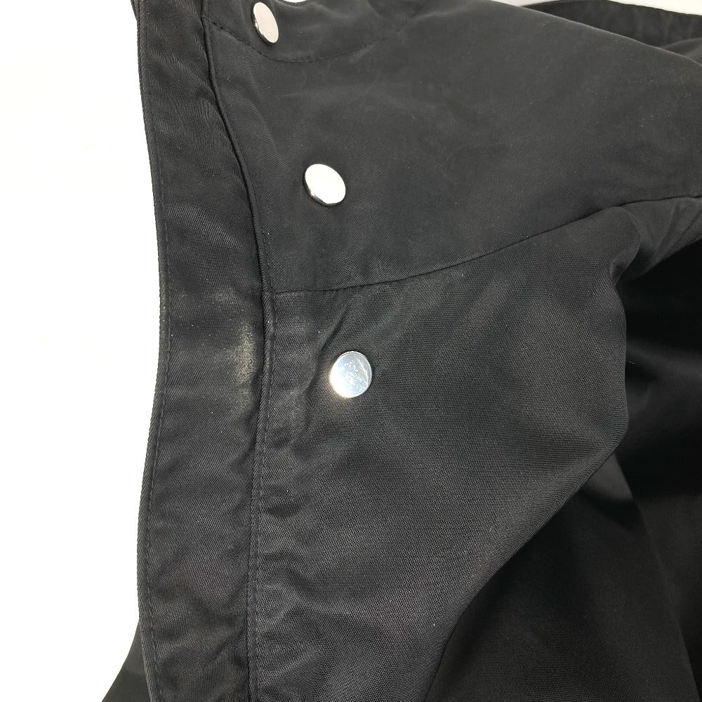 BURBERRY ジャケット 上着 アウター ロゴ シャークワッペン サメ ロングコート アパレル 長袖 フード フーディー ミリタリーコート ナイロン メンズ ブラック - brandshop-reference