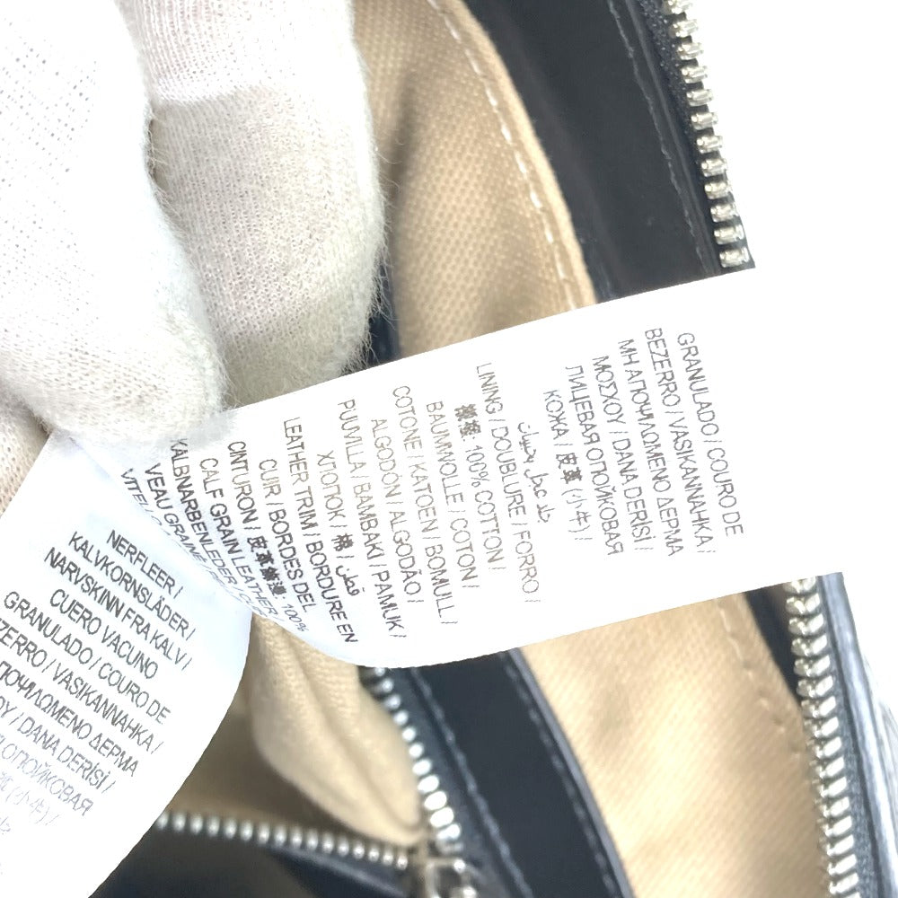 BURBERRY 8014391 Handbag, Crossbody, TB, 2-Way Shoulder Bag, Business Bag, Leather, Men's, Black