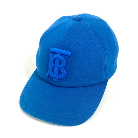 BURBERRY Logo TB Baseball Cap, Cotton, Unisex, Blue