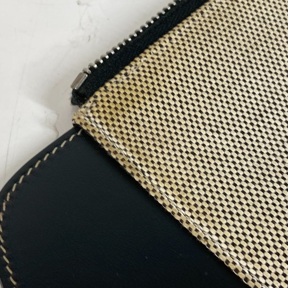 BURBERRY logo handbag, 2-way bag, clutch bag, men's, gray