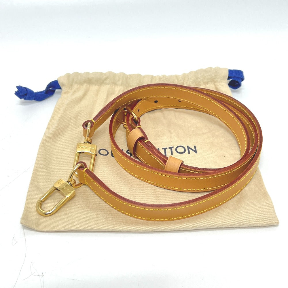 LOUIS VUITTON ヌメ革 調節可能 ストラップ ショルダーストラップ ヌメ革 レディース ベージュ