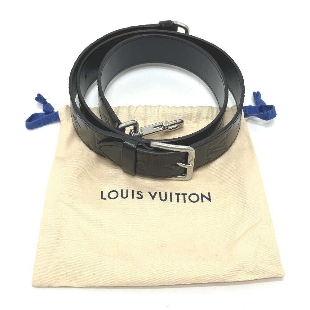 LOUIS VUITTON 2025カーゴシリーズ バッグ用 ストラップのみ ショルダーストラップ レザー メンズ ブラック