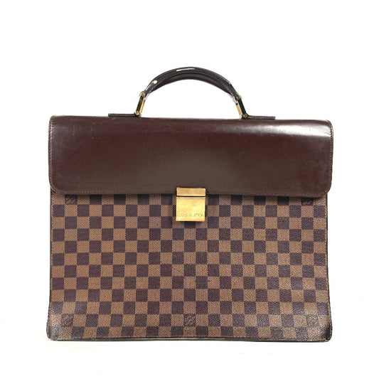LOUIS VUITTON N53315 ダミエ アルトナPM カバン 書類バッグ ブリーフケース ビジネスバッグ ダミエキャンバス メンズ エベヌ ブラウン - brandshop-reference