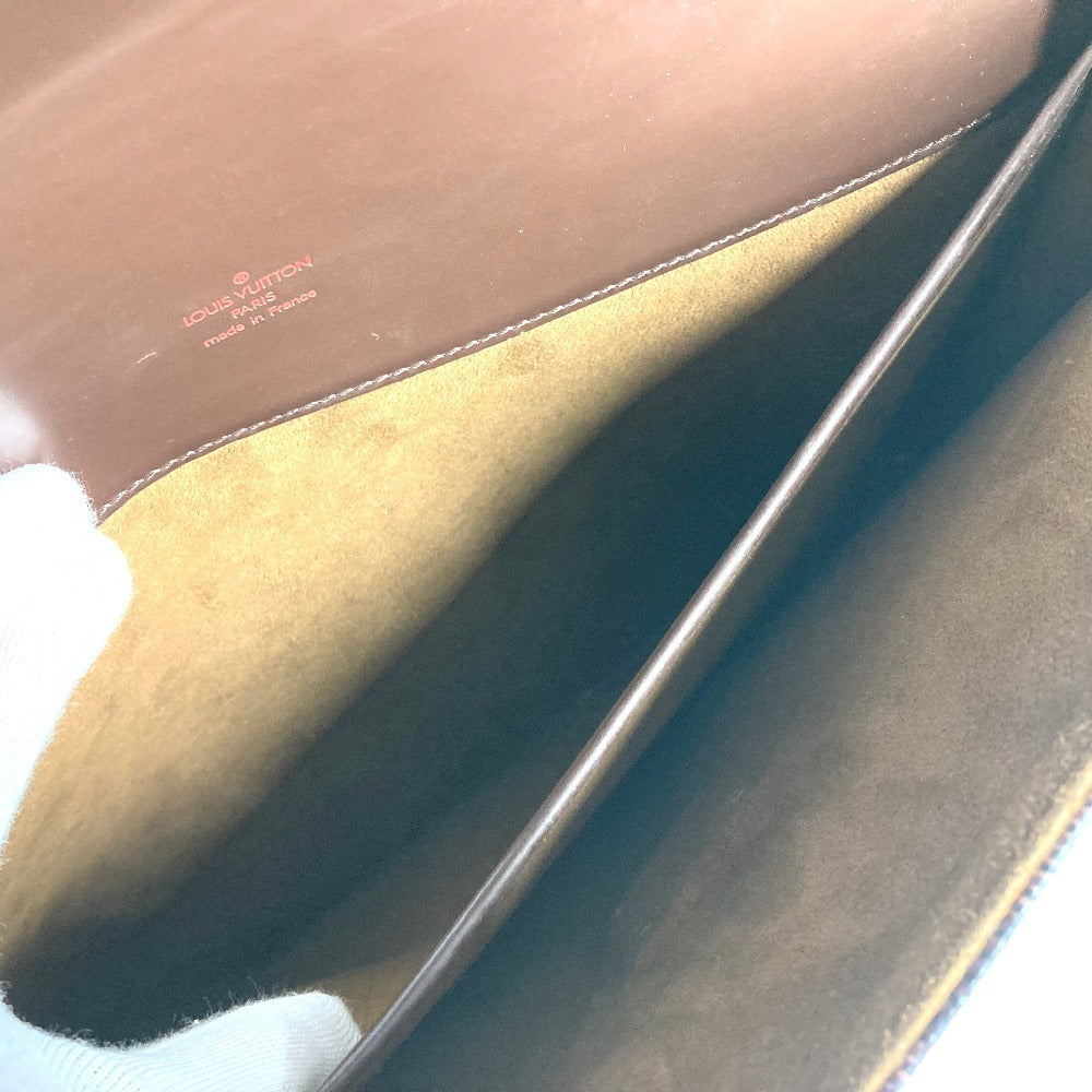 LOUIS VUITTON N53315 ダミエ アルトナPM カバン 書類バッグ ブリーフケース ビジネスバッグ ダミエキャンバス メンズ エベヌ ブラウン - brandshop-reference