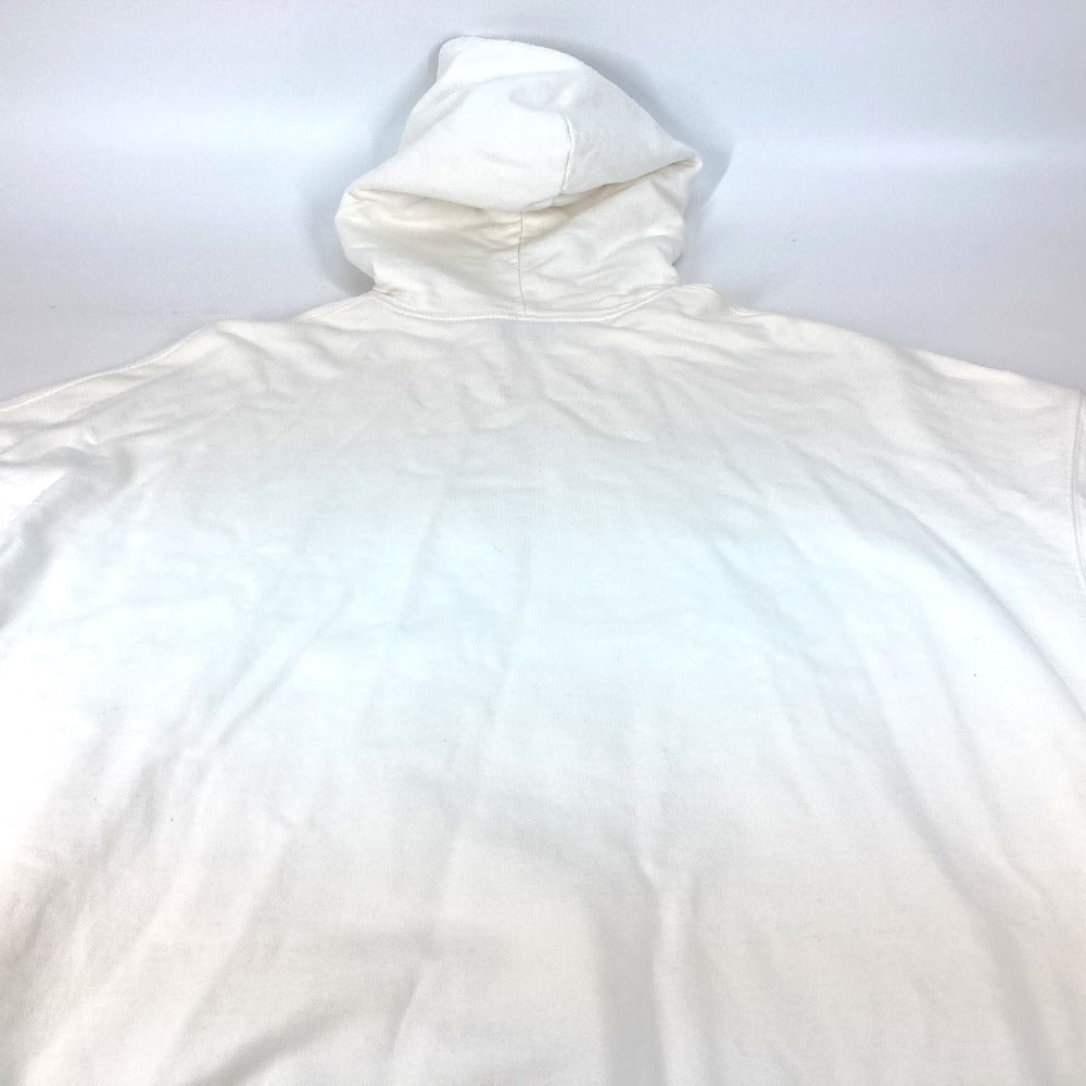 BALENCIAGA 675003 The Simpsons Hoodie, Long Sleeve, Cotton Sweatshirt, Men's White
