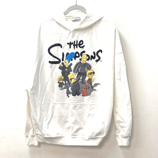 BALENCIAGA 675003 シンプソンズコラボ THE SIMPSONS フーディ フード付き スウェット 長袖 アパレル トレーナー コットン メンズ - brandshop-reference