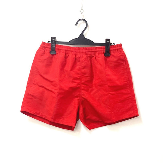 BALENCIAGA 657033 ショーツ ボトムス ズボン ロゴ スイムウエア スィムウエア メンズ水着 水着 ポリエステル メンズ レッド