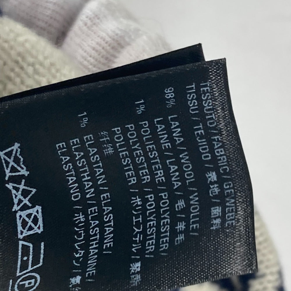 BALENCIAGA 633717 バイカラー ロゴ ビーニー 帽子 ニット帽 ニットキャップ ニット帽 ウール メンズ - brandshop-reference