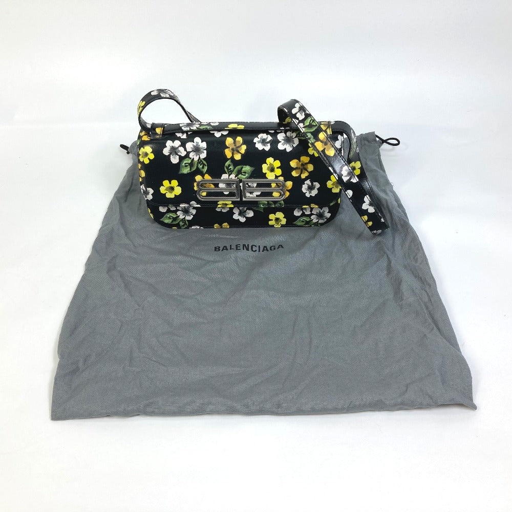 BALENCIAGA 674693 GOSSIP ゴシップ フラワー カバン 肩掛け 斜め掛け ショルダーバッグ レザー レディース - brandshop-reference