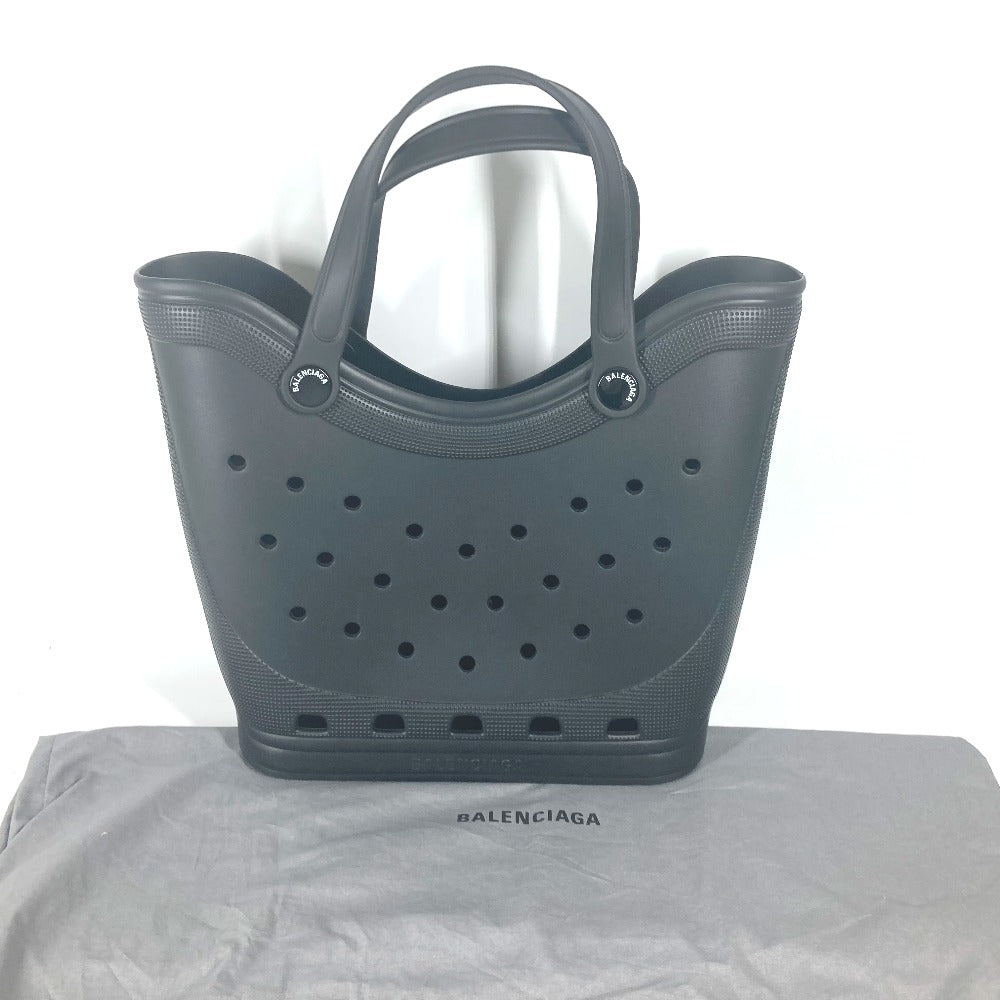 BALENCIAGA 702266 クロックス CROCS コラボ ラバー ラージトートバッグ ショルダーバッグ カバン 肩掛け トートバッグ ラバー ユニセックス - brandshop-reference