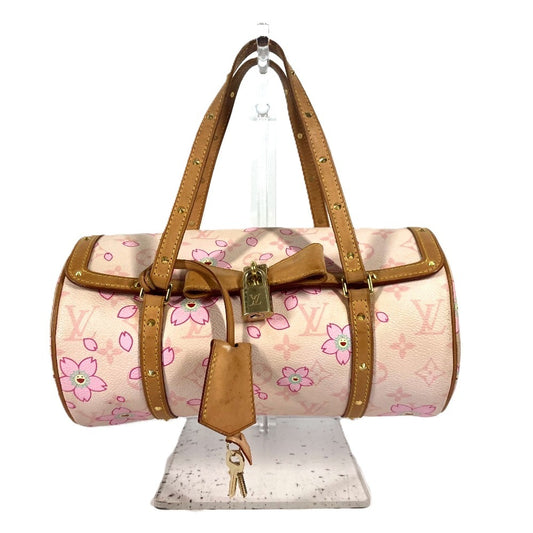 LOUIS VUITTON M92011 モノグラムチェリーブロッサム パピヨン26 肩掛け カバン サクラ ショルダーバッグ モノグラムチェリーブロッサムキャンバス レディース ピンク - brandshop-reference