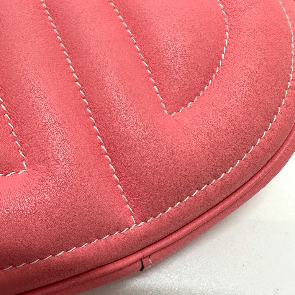 HERMES In the Loop Verso Shoulder/Waist Bag in Lambskin Rose Confetti Pink