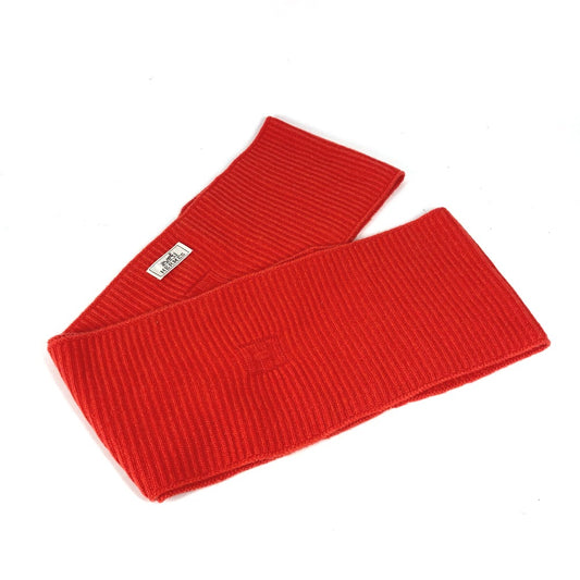 HERMES Hロゴ スヌード アクセサリー マフラー ウール ユニセックス - brandshop-reference