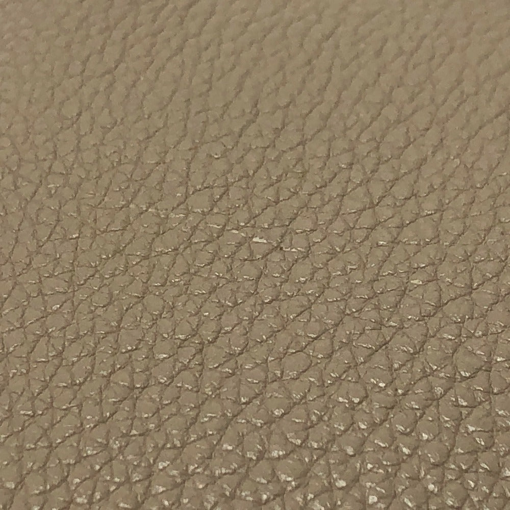 HERMES ドゴンGM ロングウォレット 長財布 トゴ レディース グリアスファルト ベージュ - brandshop-reference