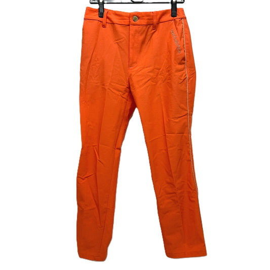 NEW BALANCE 012-3131505 Cropped pants Apparel Golf Wear Pants Nylon Orange Used