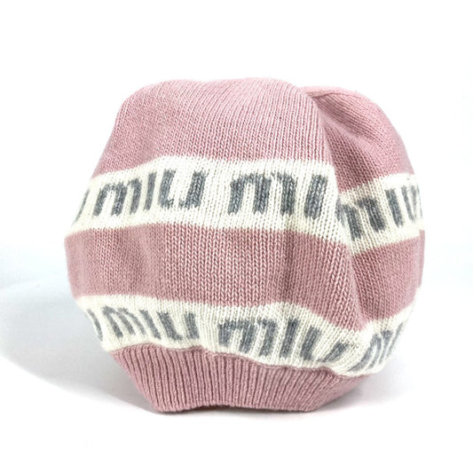 MIUMIU 5HC260 γγ€γ«γ©γΌ γγ΄ γγΌγγΌ εΈ½ε γγγεΈ½ γγγγγ£γγ γγγεΈ½ γ¦γΌγ« γ¬γγ£γΌγΉ γγ³γ― - brandshop-reference