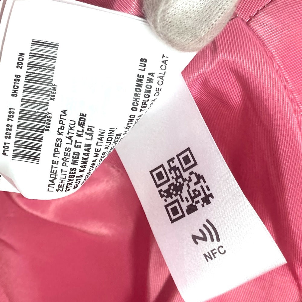 MIUMIU 5HC196 Logo Bucket Hat, Bob Hat, Polyester, Women's, Pink