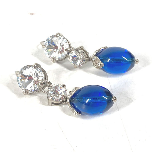 MIUMIU アクセサリー ラインストーン ピアス メタル レディース シルバー - brandshop-reference