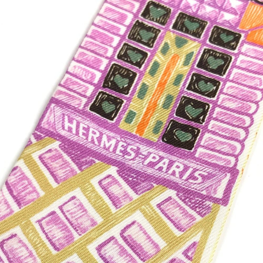 HERMES Twilly Twilly Band Scarf Scarf Silk Women's Multicolor