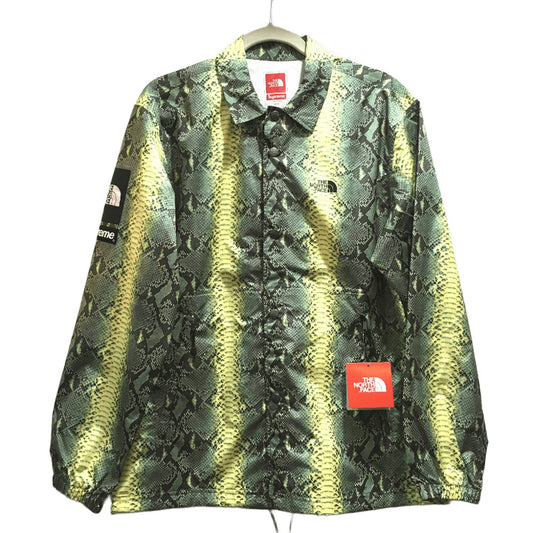 Supreme NP11803I Snake 18SS The North Face Collaboration Apparel THE NORTH FACE Nylon Jacket Men's Green
