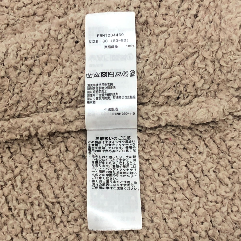 gelato pique ハロウィン 2020 イヌモコbabyポンチョ アパレル ベビー服 フード ポンチョ ポリエステル キッズ ベージュ