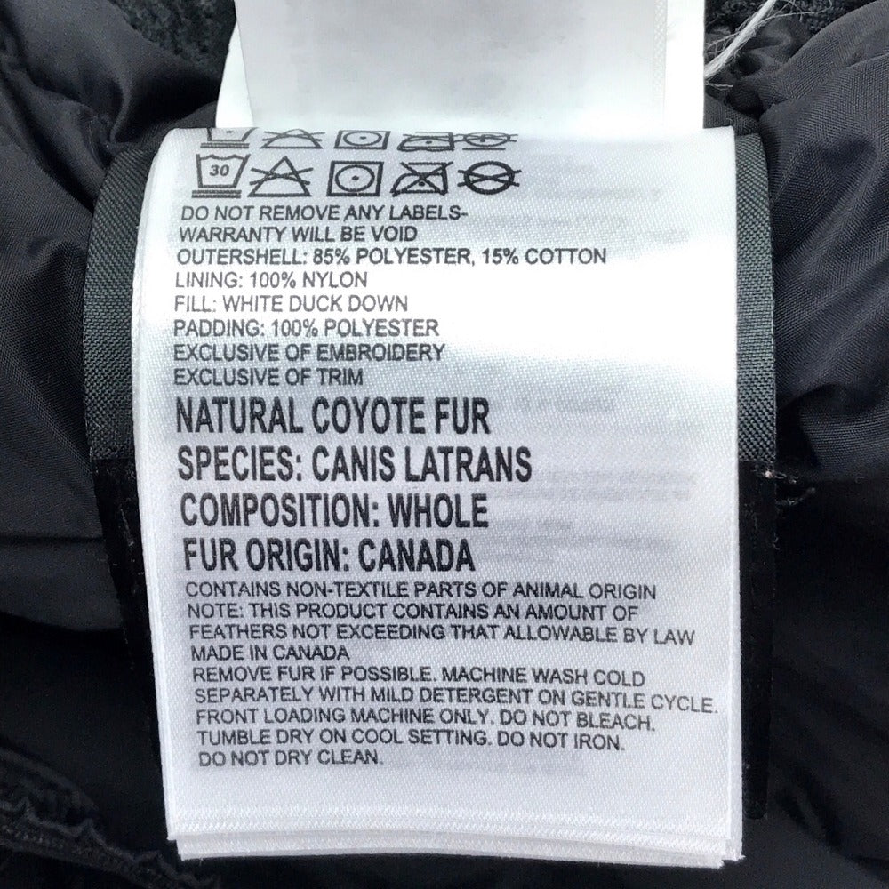 CANADA GOOSE JASPER ジャスパー アウター ダウンジャケット ポリエステル キッズ ブラック