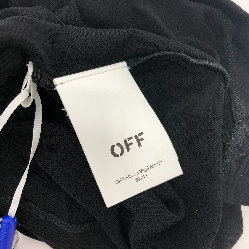 OFF-WHITE OWAE23-RTW0098 Off-White ロゴ シームレスシャツ 長袖 ロングTシャツ アパレル ロングTシャツ レーヨン メンズ ブラック