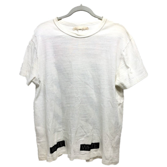 OFF-WHITE アパレル トップス 半袖 Tシャツ バックプリント アローロゴ 半袖Tシャツ コットン メンズ ホワイト - brandshop-reference