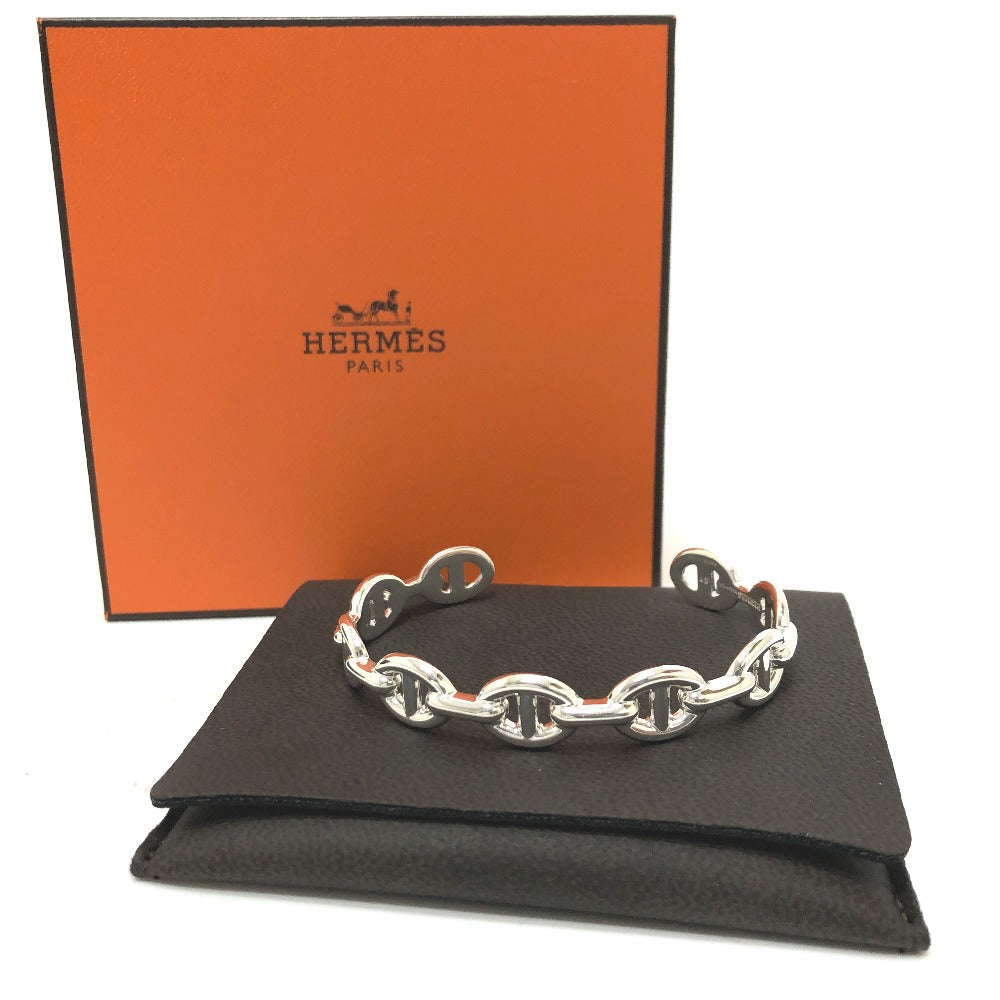 HERMES シェーヌダンクル アンシェネ MM バングル SV925 レディース シルバー