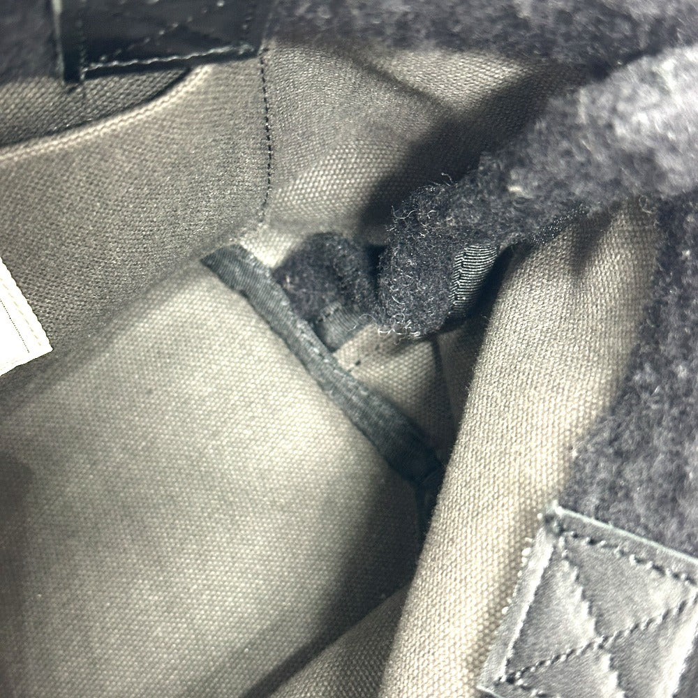 LUDLOW Mロゴ ハンドバッグ ファー レディース ブラック - brandshop-reference