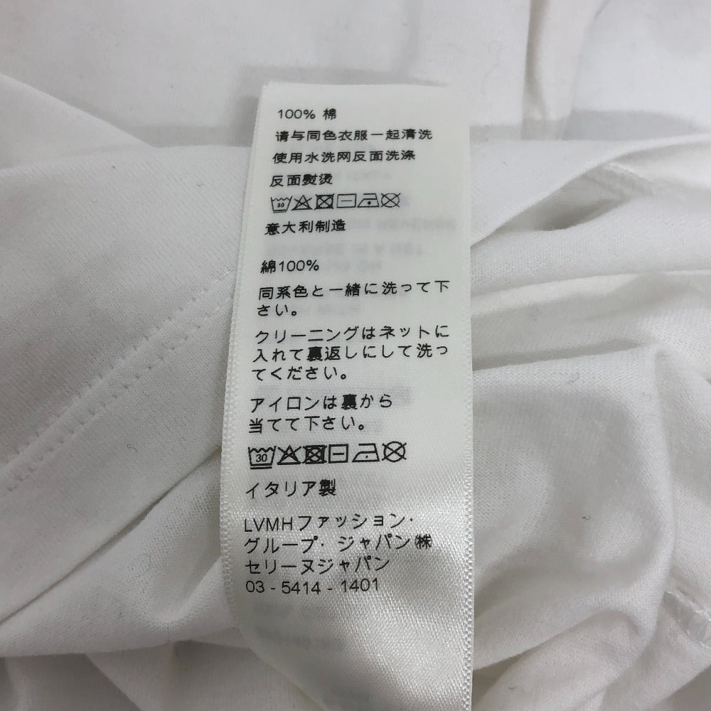 CELINE 653N 2AWB6 ロゴ 半袖 Tシャツ 半袖シャツ 夏服 半袖Tシャツ コットン レディース ホワイト - brandshop-reference