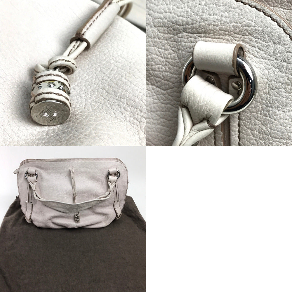 CELINE Bittersweet Shoulder Bag/Handbag in Light Pink Leather