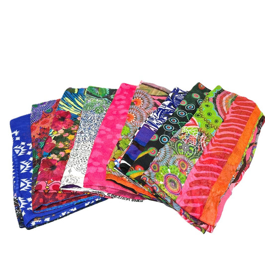 Desigual 17-Piece Scarf and Shawl Set, Polyester, Women's, Multicolor