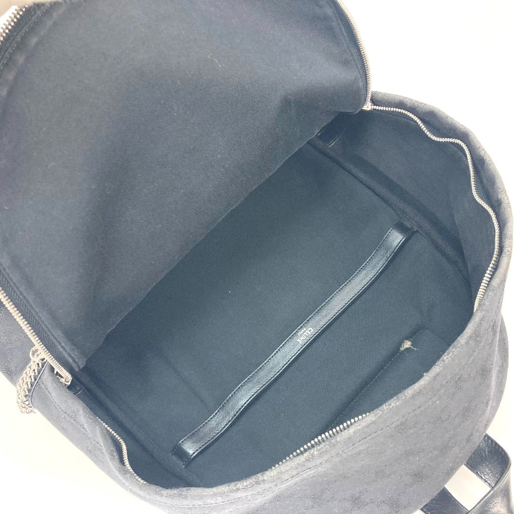 CELINE Triomphe Logo Backpack Canvas Men's Black