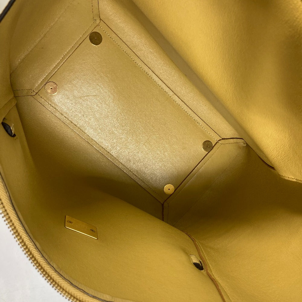 CELINE ベルトバッグ ミニ 2WAY カバン 肩掛け ショルダーバッグ レザー レディース イエロー
