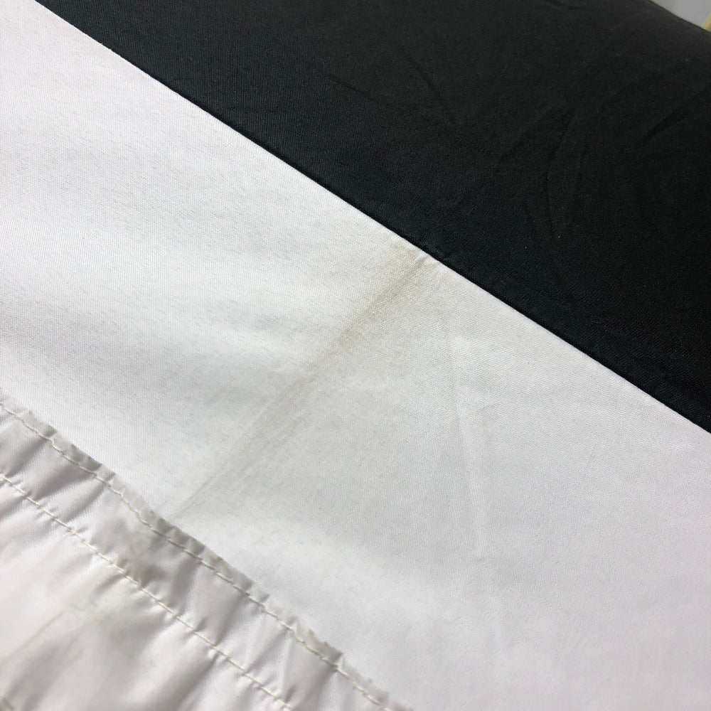 Viewlance Summer Shield Folding parasol, suitable for both sunny and rainy days, with bicolor and frill design. umbrella Nylon White/Black Used